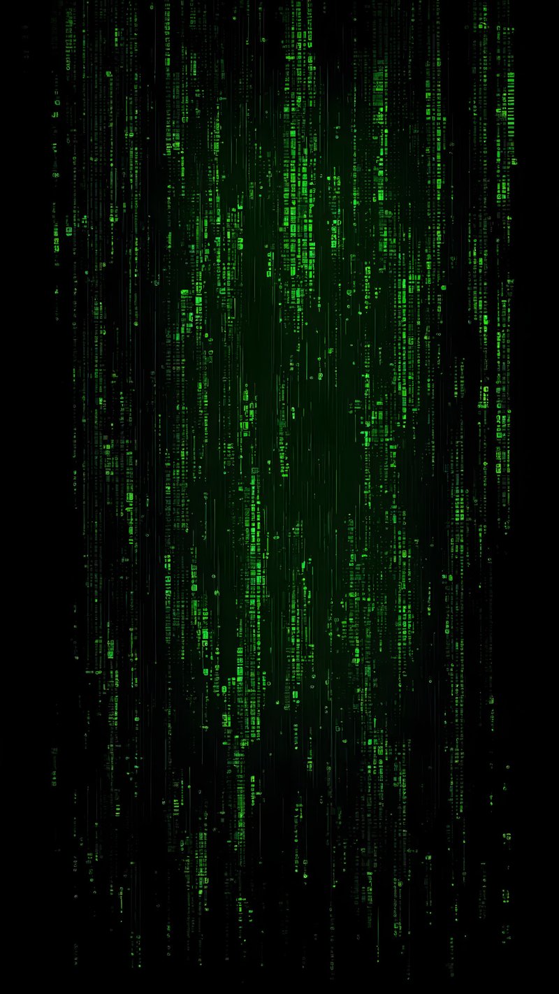 matrix hexadecimal - Abstract phone wallpaper