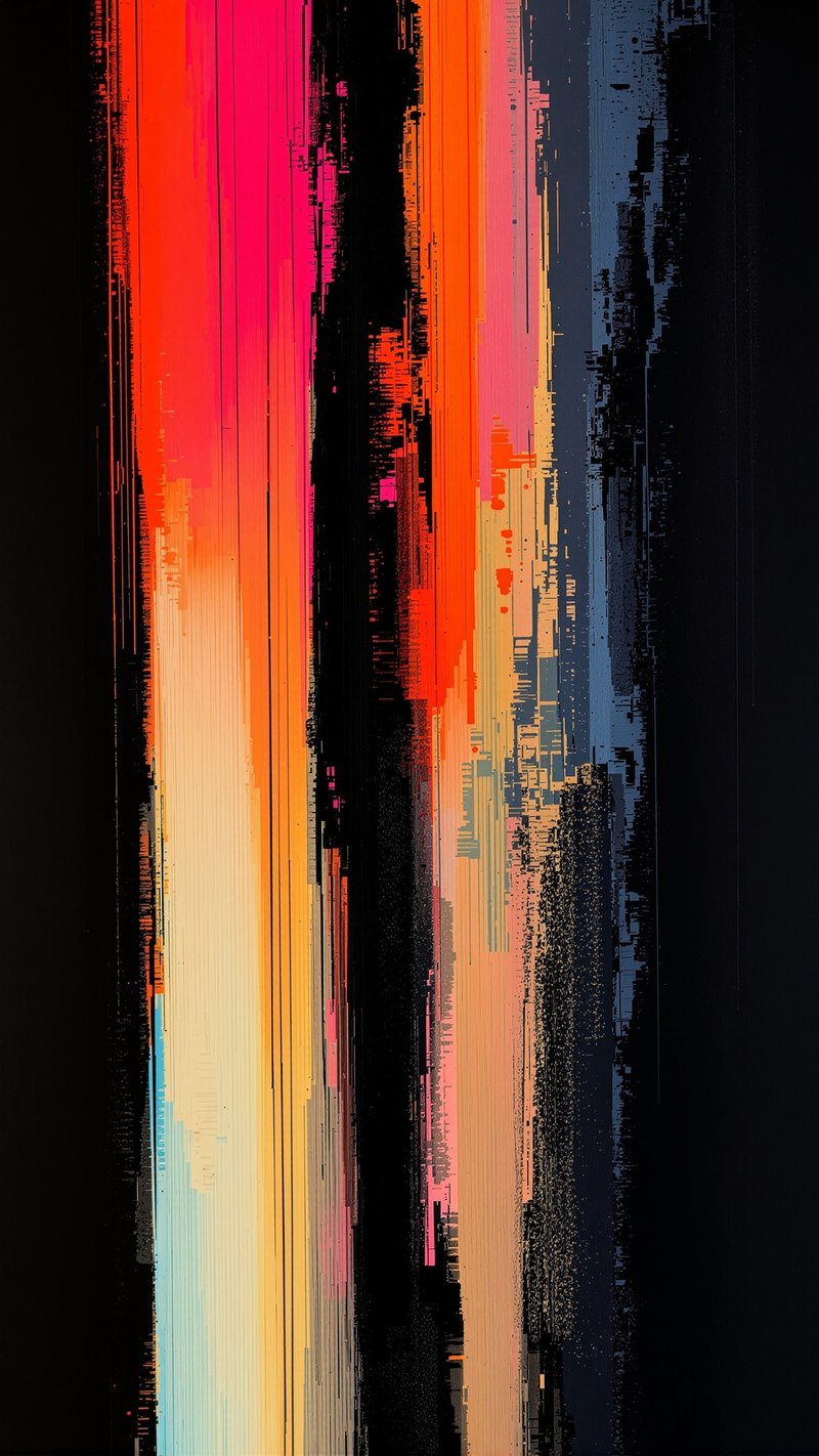 duotone contrast - Abstract phone wallpaper