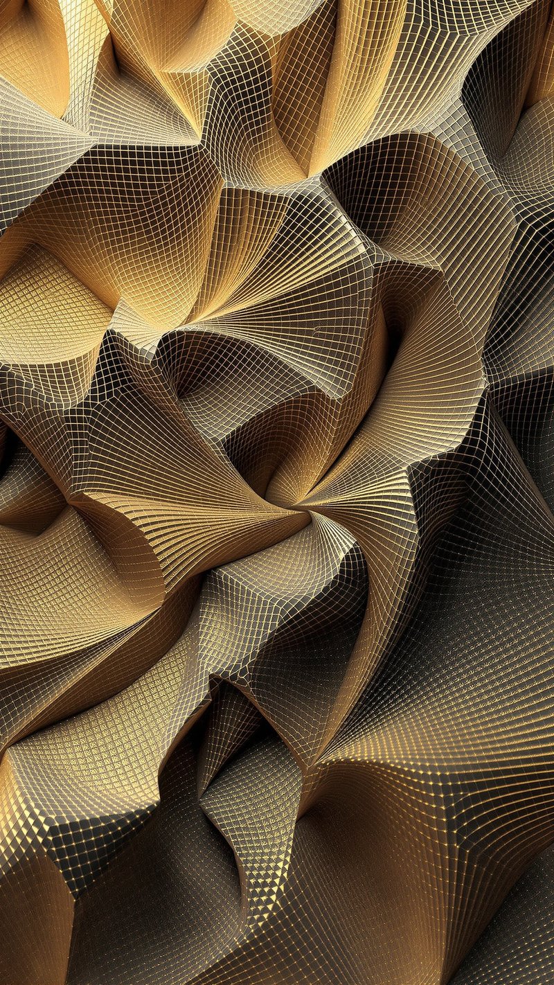 4d fractal - Abstract phone wallpaper
