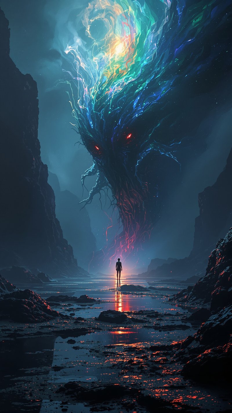 alien nightmares - Abstract phone wallpaper