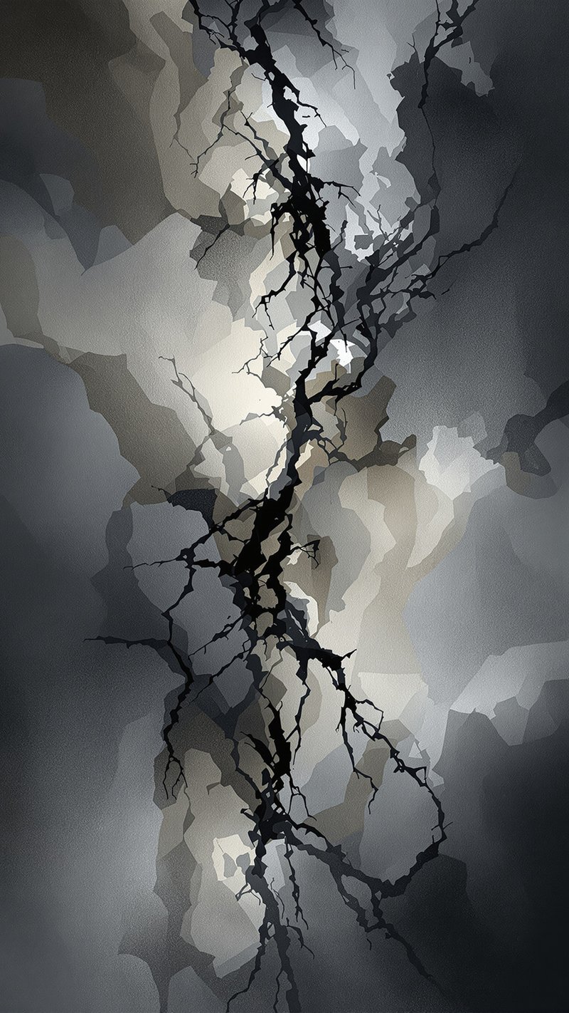 brittle dark - Abstract phone wallpaper