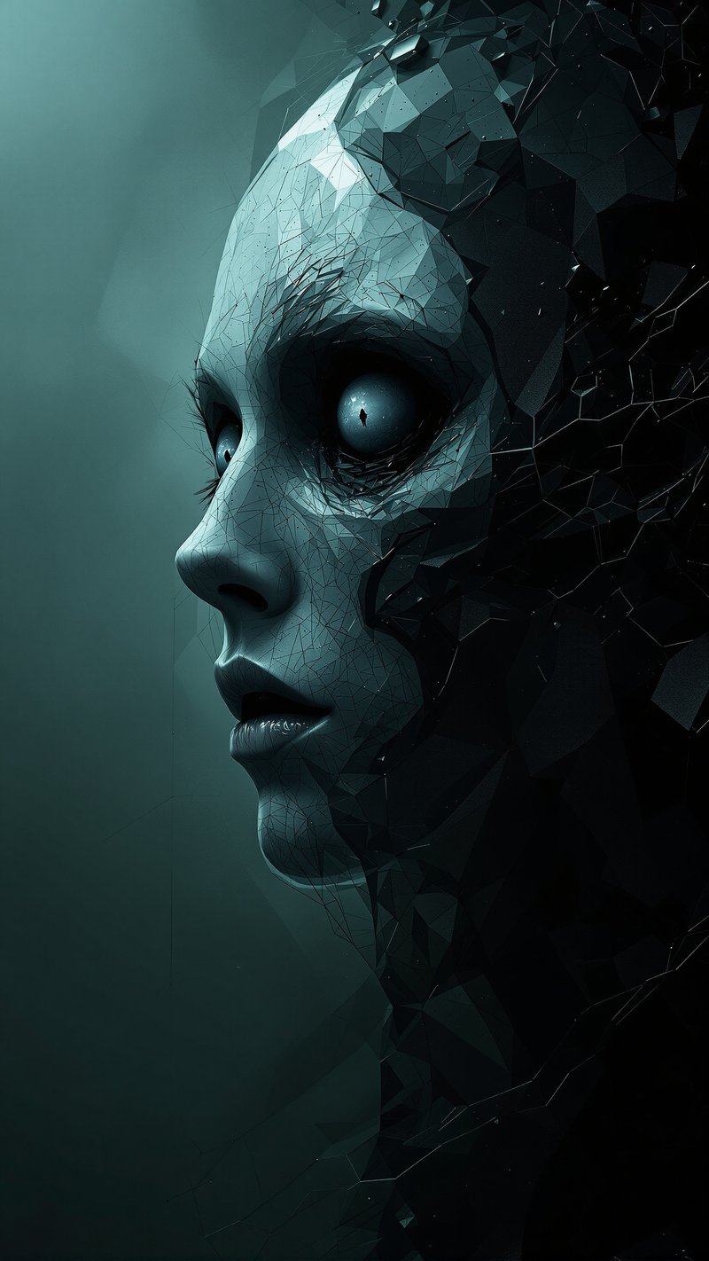 grief surreal - Abstract phone wallpaper