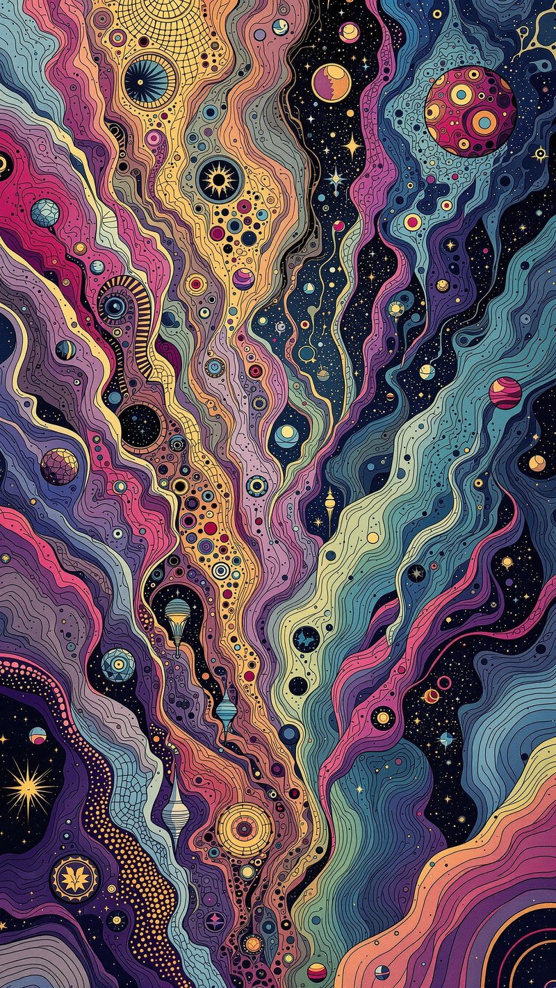 ketamine dreams - Abstract phone wallpaper