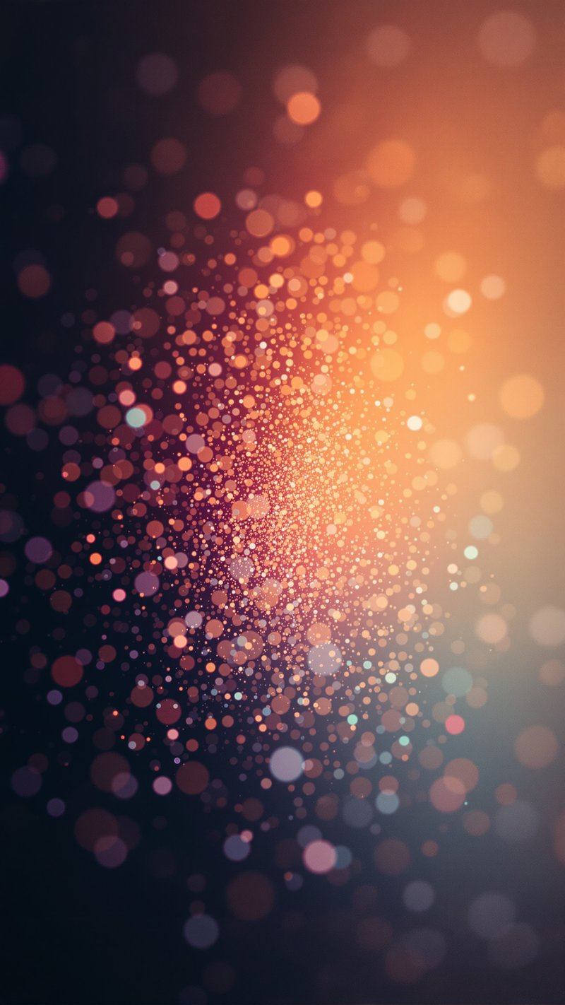 light particles dense - Abstract phone wallpaper