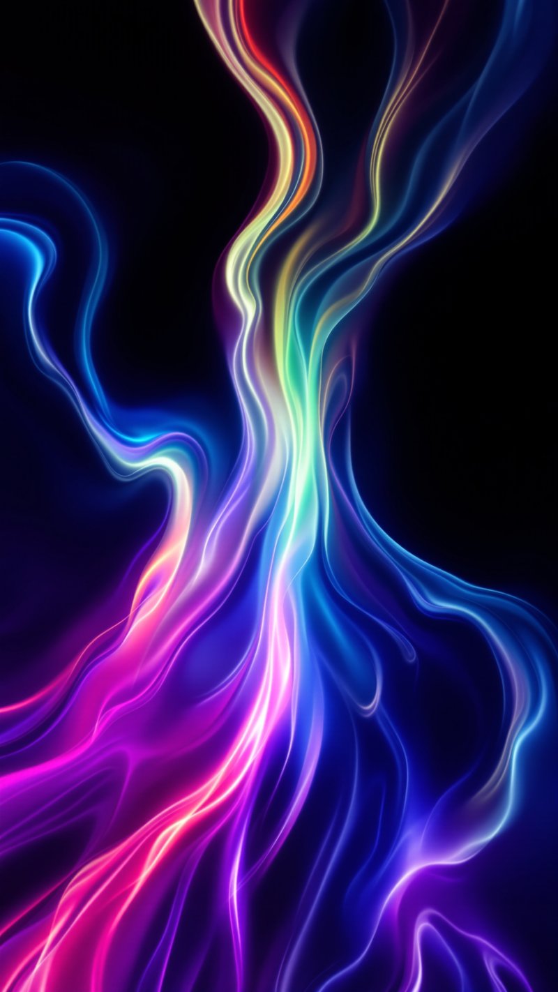 plasma flow - Abstract phone wallpaper