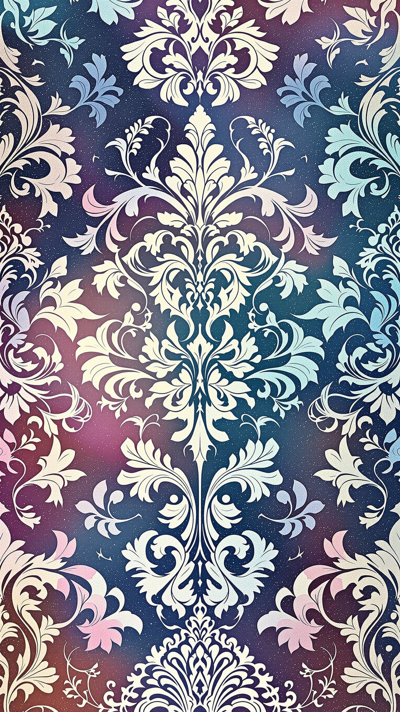victorian damask - Abstract phone wallpaper