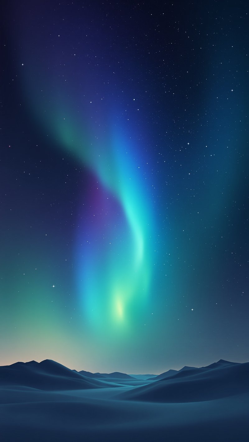 planet aurora - Abstract phone wallpaper