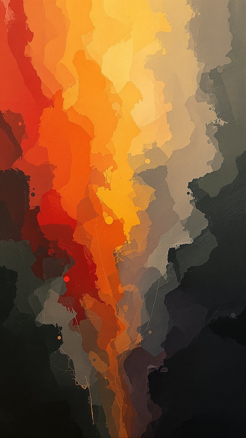 chakra root - Abstract phone wallpaper