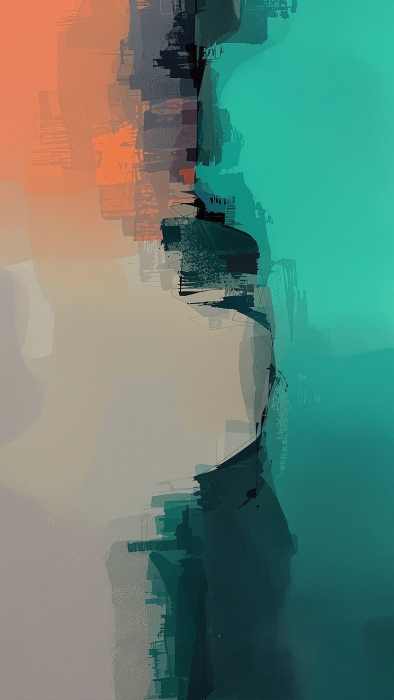 fukinsei imbalance - Abstract phone wallpaper