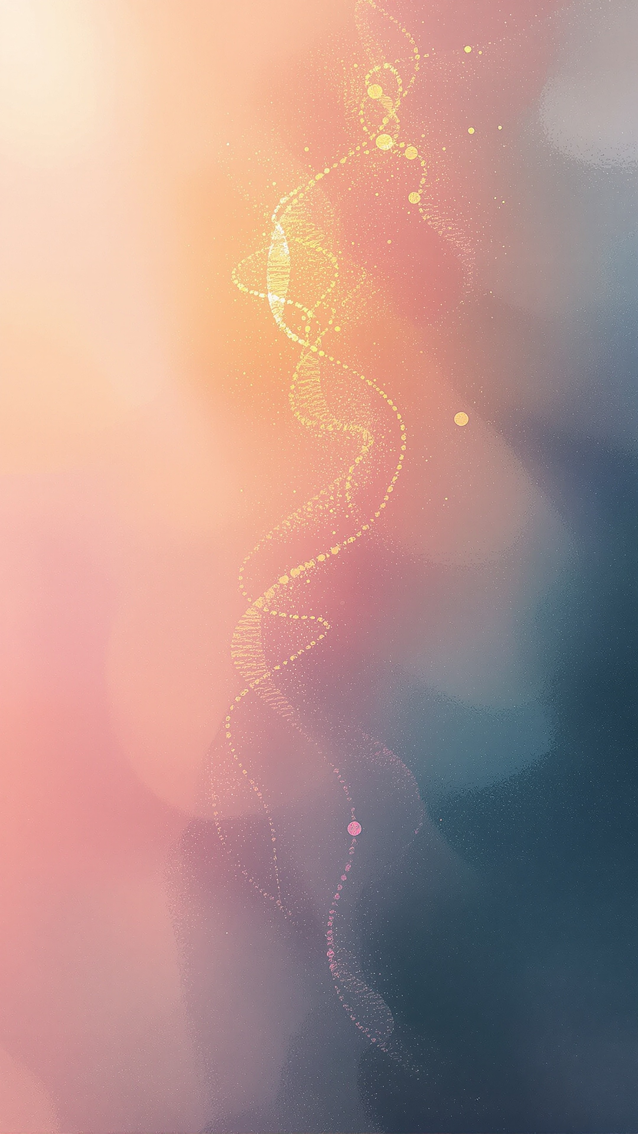 Gratitude Glow - Abstract phone wallpaper 2160x3840